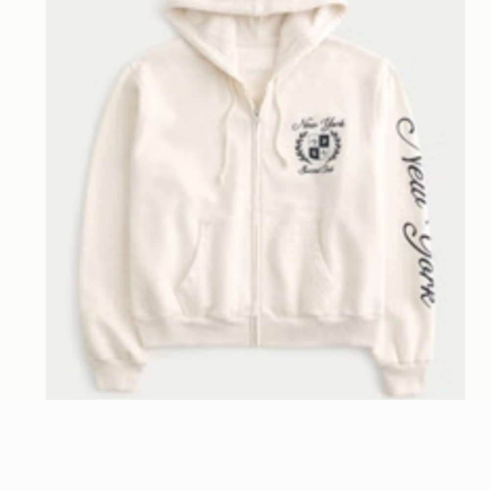 Hollister Cream Hoodie